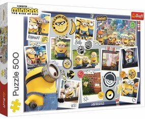 Trefl Puzzle Mimons Crazy Photo Collection , 500darabos kirakós játék