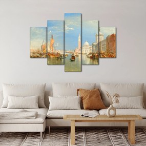 Kép - Joseph Mallord William Turner, Venice the Dogana and San Giorgio Maggiore, reprodukciók (150x105 cm)