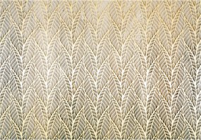 Fotótapéta flizelina Árnyék levelek áttört szimfónia elegancia 208x146 +ragasztó