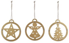 Karácsonyfadísz készlet 3 db-os – Ego Dekor