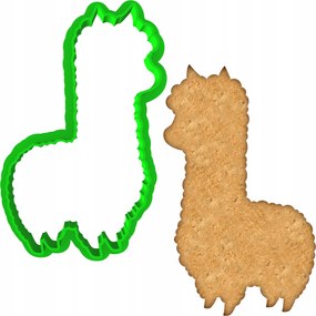 Húsvéti Mézeskalács Forma Húsvétra Alpaka Lama 8cm