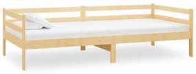 tömör fenyőfa dívány matraccal 90 x 200 cm