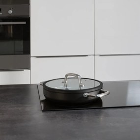 Serpenyő fedővel-kerámia felülettel ø 28 cm tegame Meda 3.0 – FABINI