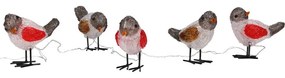 Birds világító kültéri dekoráció 40 LED, hideg fehér