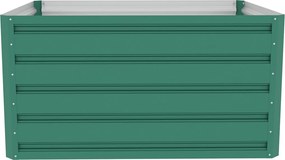 Emelt virágágyás G21 Daisy 100 x 80 x 52 cm,fémlemez, zöld