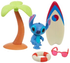 Stitch figura szörfdeszkával