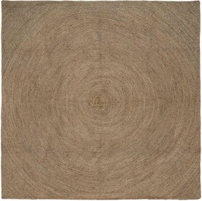 vidaXL Területszőnyegek Négyzet Szürke 200 x 200 cm Juta
