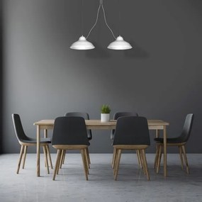 Csillár zsinóron GUSTAV 2xE27/60W/230V