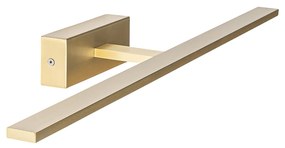 Fali lámpa sárgaréz 62 cm LED-del IP44 - Jerre