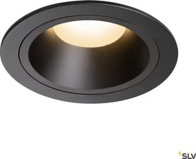 SLV 1003913 NUMINOS DL L Fürdőszobai Beépíthető Lámpa Fekete LED IP44