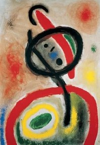 Művészeti nyomat Woman III, 1965, Joan Miró