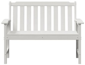 kerti pad fehér 120 cm HDPE