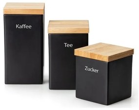 Continenta C3714 - Kerámia ételdoboz fedővel 10x10x20,5 cm