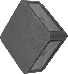 DAR LIGHTING WEI2139 WEISS Modern Kültéri Fali Lámpa Szürke LED IP65
