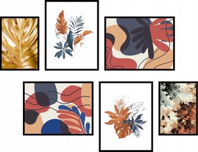 6 db-os poszter szett gyönyörű kompozíciók képek szett