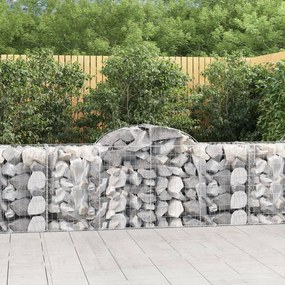 13 db íves horganyzott vas gabion kosár 200x50x80/100 cm