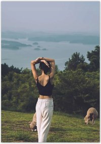 Poszterek 70x100 Juh legeltetés Bárányok Juhok