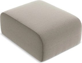 Világosbarna bársony lábtartó Lani – Makamii