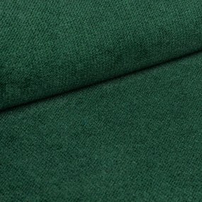 Kárpitozott boxspring ágy GLORIEN VELVET 140x200 cm sötétzöld Matrac: Bonell rugós matrac
