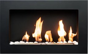 BIO FLAME Easy S Open Black biokandalló 65x40 cm