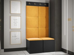 Előszoba Tewarota Slim IV (fekete + sárga) . 1104851