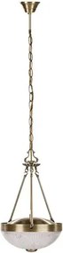 Csillár e27 2x60w fehér/bronz annabella