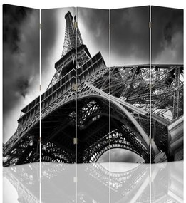 Gario Paraván Az Eiffel-torony a béka szemszögébol Méretek: 180 x 170 cm, Kivitelezés: Forgó paraván 360°