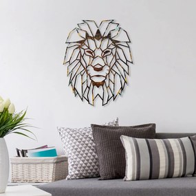 Lion fém fali dekoráció, 40 cm – TR891TNL2420