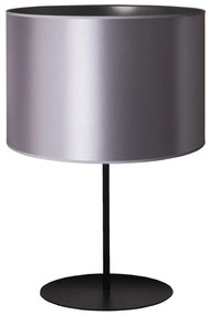 Duolla Duolla - Asztali lámpa CANNES 1xE14/15W/230V 20 cm ezüst/fekete DU603034