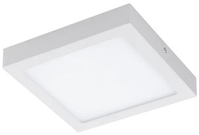 Eglo 33316 - LED RGBW fényerőszabályozható mennyezeti lámpa FUEVA-C LED/15,6W/230V 22,5x22,5cm fehér