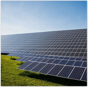 Poszterek 100x100 Napelemek Foto Sun