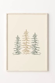 Tömörfa falikép, 33×48 cm – Nwyearmdl9