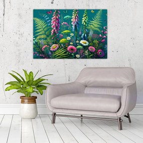 Kép - Mezei virágok (90x60 cm)