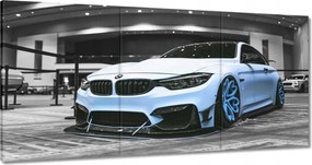 Vászonkép 60x30 Alacsony profilú Bmw felnik