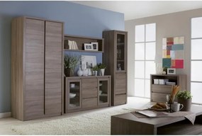 Komód 4-ajrós, tölgyfa lefkas, MONTANA K4D