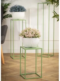 Virágállvány 40x24 cm sötétzöld