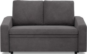 Zeus kanapé, kordbársony, hab töltet, döntött kartámasz, szürke