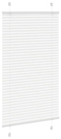 pliszírozott redőny Fehér 70x100 cm szövetszélesség 69,4 cm