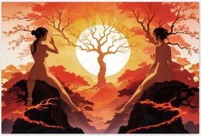 Poszterek 90x60 Az élet fájának szimbóluma