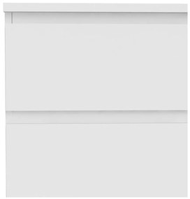 Fehér alacsony komód 77x84 cm Nova – Tvilum
