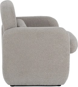 Pihenőfotel szürke színben, bouclé kárpittal TOGO