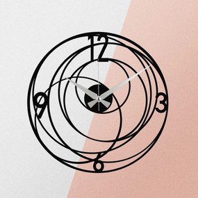 Enzoclock fém falióra, 48×48 cm – S027
