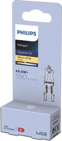 Izzó Philips Halogén G9 44 W meleg fehér 1 db