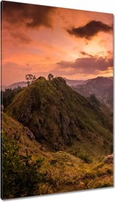 Vászonkép 80x120 Tájkép hegyekkel Tájkép