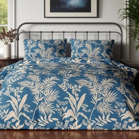 Pamut ágynemű Homa TORRY BLUE 3 részes 140x200 cm