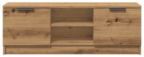 TV szekrény Artisan tölgy 102x35x36,5 cm Műanyag fa