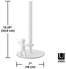 Acél papírtörlő tartó ø 19 cm Buddy – Umbra