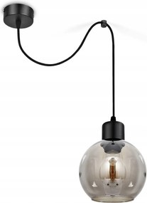 Üveg Mennyezeti Függő Lámpa Csillár Pók Gömb