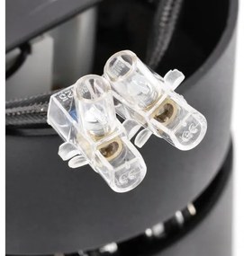 Lámpa Mennyezeti BIANCO, 8W, 680lm, AC220-240V, 50/60 Hz, PF>0,9, Ra≥80, IP20, IK06, 36°, 4000K, kör, fekete