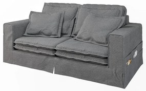 Szürke kanapé 196 cm Nora – Ropez